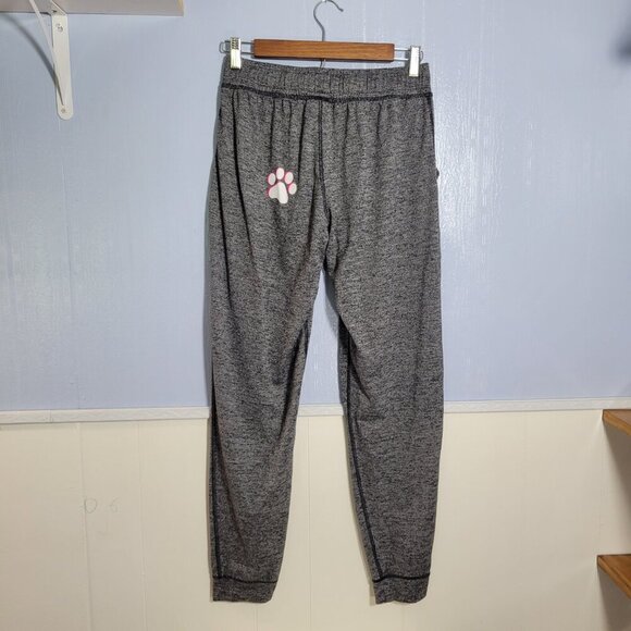 Small Handmade Under Armour Pawprint Heathered Gray Pull On Lounge Pants - Picture 3 of 8